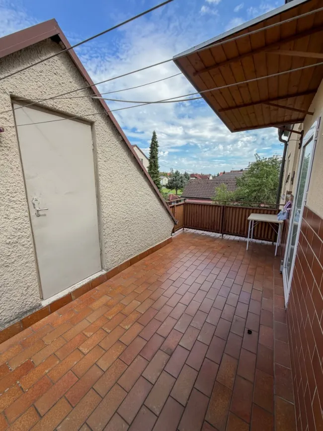 kleine Dachterrasse