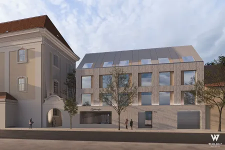 Gewerbefläche im Herzen Korneuburgs | Nutzfläche ca. 151 m2 | Außenfläche möglich | barrierefrei | Planung noch individuell anpassbar | Bezugsfertig März 2028