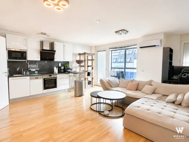 Top-Lage in Kagran | 2-Zimmer-Neubauwohnung mit Loggia & optionalem Garagenplatz | Nähe Donauzentrum | klimatisiert - Bild