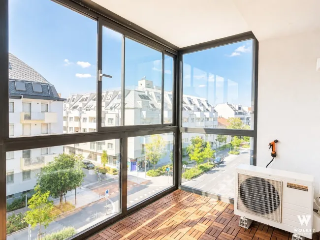Top-Lage in Kagran | 2-Zimmer-Neubauwohnung mit Loggia & optionalem Garagenplatz | Nähe Donauzentrum | klimatisiert - Titelbild