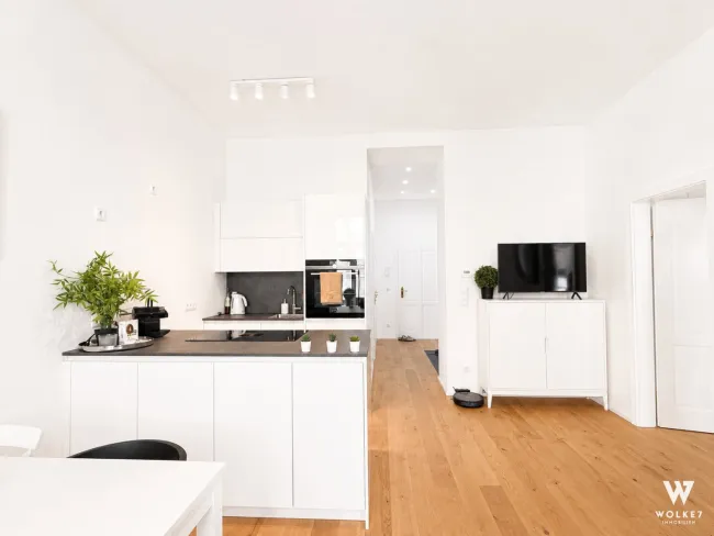 Stilvolle Altbauwohnung mit hochwertiger Ausstattung & perfekter Anbindung – 2 Zimmer in 1150 Wien - Bild