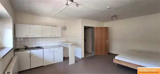 Wohnschlafzimmer mit Kochnische