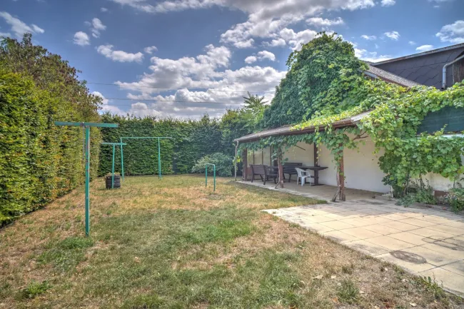 Garten Blick von Haus