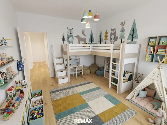 Schlafzimmer 2 - KI generierter Einrichtungsvorschlag