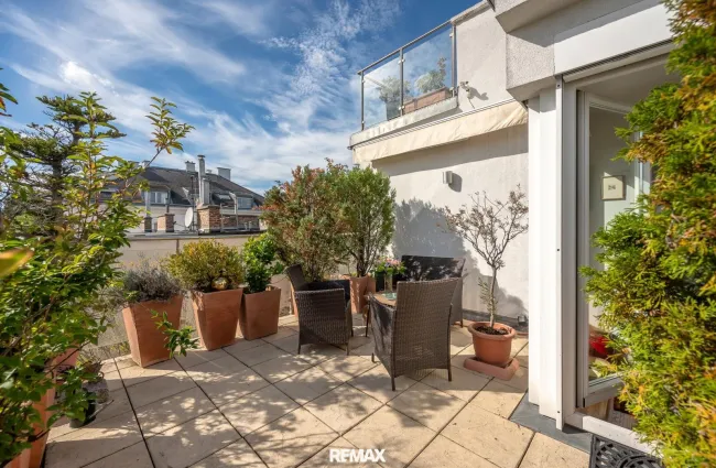 zweite Dachterrasse