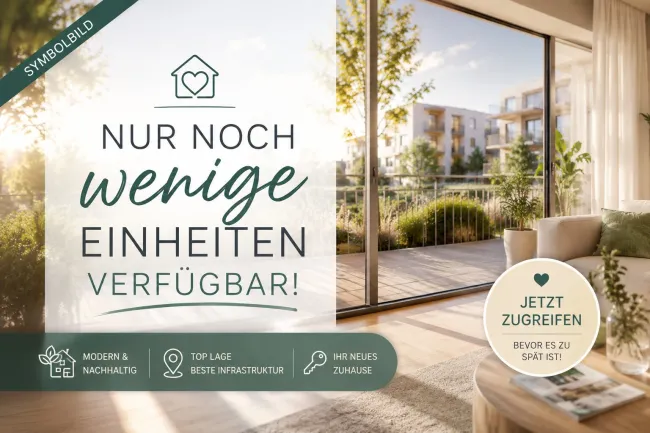 NUR NOCH WENIGE EINHEITEN VERFÜGBAR - TRAUMWOHNUNG - 4 Zimmer Erstbezug Neubau - Titelbild
