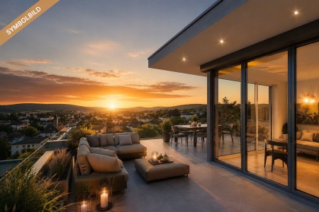 PENTHOUSE - Klimatisierter hochwertiger 4 Zimmer Neubau - Perfekte Lage in der Siedlung