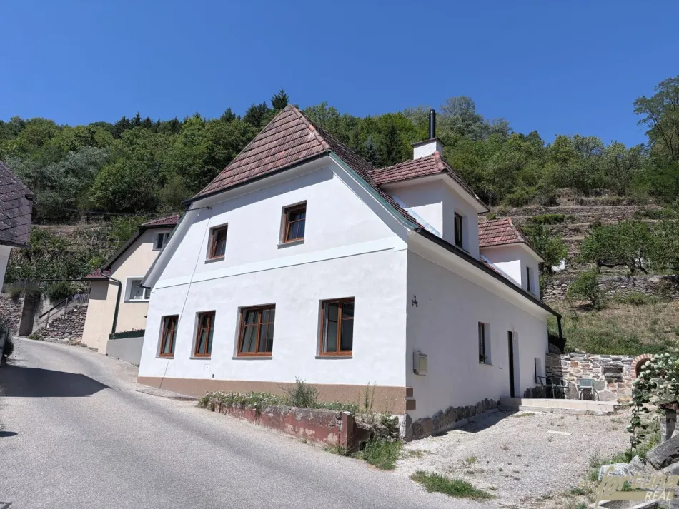 Wachauer Landhaus mit terrassiertem Naturgrundstück - Titelbild