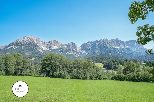 Baugrundstück in Skiliftnähe mit Potenzial am Wilden Kaiser - Titelbild