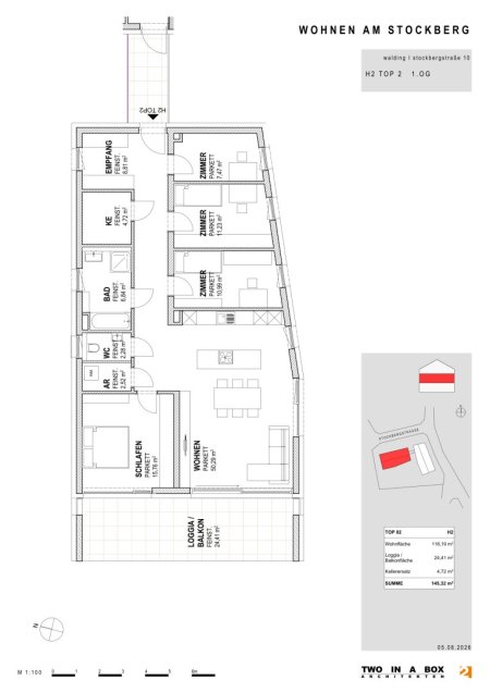 Wohnung H2 Top 2