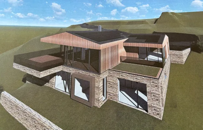 Baugrundstück am Sonnenhang mit genehmigtem Bauprojekt in Mittersill - Bild