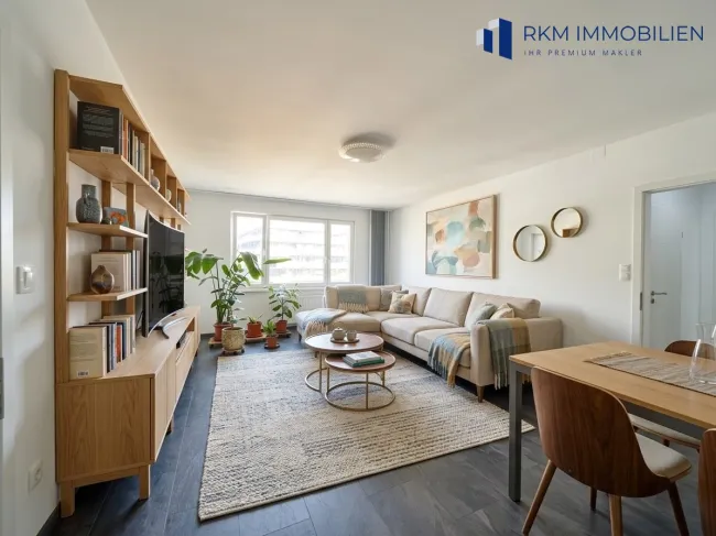 Helle geräumige 4-Zimmer Wohnung nähe U3 Enkplatz in Ruhelage - Titelbild