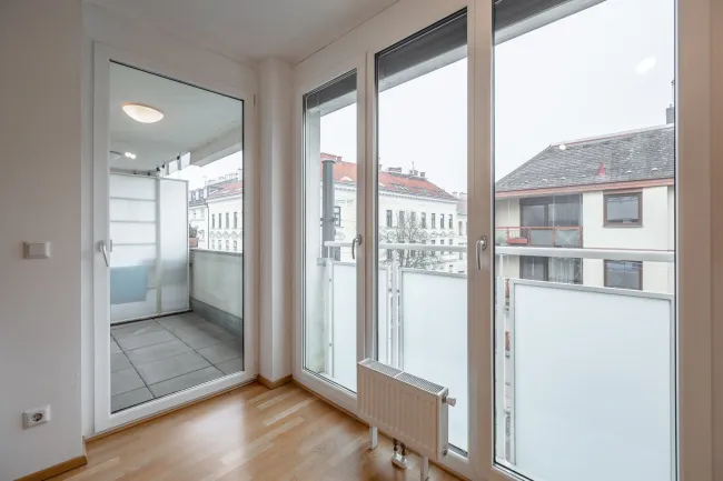 2-Zimmer Neubauwohnung mit Balkon und Tiefgaragenstellplatz! in bester Lage! - Titelbild