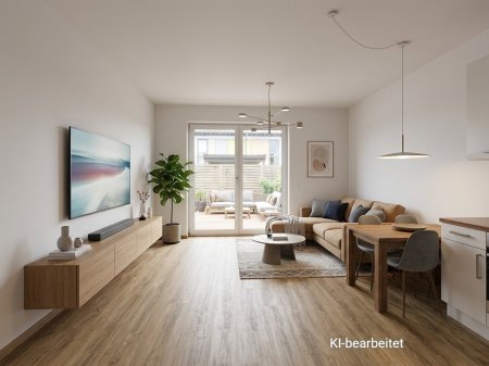 Gepflegte 2-Zimmerwohnung mit Garten, Terrasse & Stellplatz