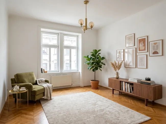 ***ERSTBEZUG 3-Zimmer-Altbauwohnung in guter Lage des 3.Gemeindebezirks*** - Bild