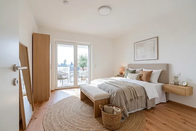 mögliche Einrichtung - Schlafzimmer