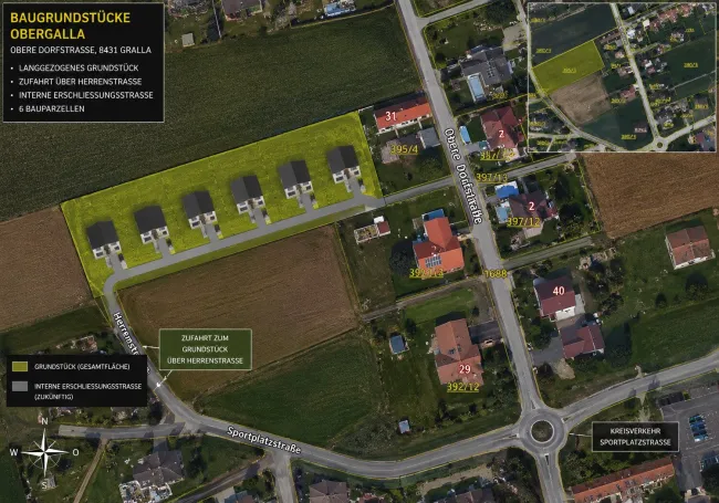 BAUGRUNDSTÜCKE IN OBERGRALLA I WA 0,2–0,4 I BIS ZU 346 M² BRUTTOGESCHOSSFLÄCHE MÖGLICH I ROTO IMMOBILIEN - Titelbild