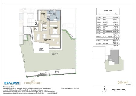 119 m² Gartenwohnung, Mils bei Hall