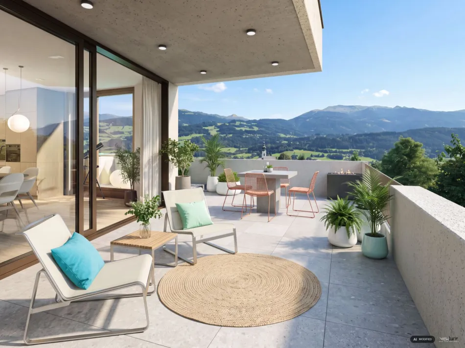 55 m² Gartenwohnung, Mils bei Hall - Bild
