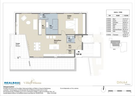 118 m² Dachgeschosswohnung, Mils bei Hall