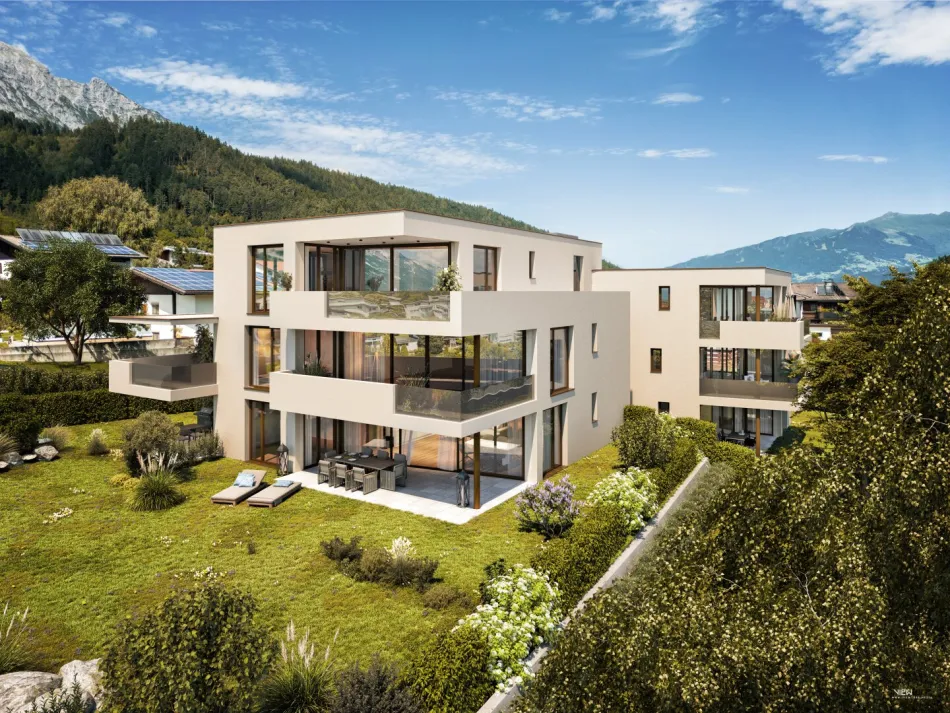 68 m² mit Terrasse im 1.OG, Mils bei Hall - Bild