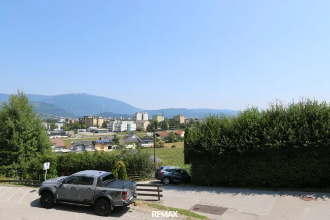 Aussicht vom Balkon