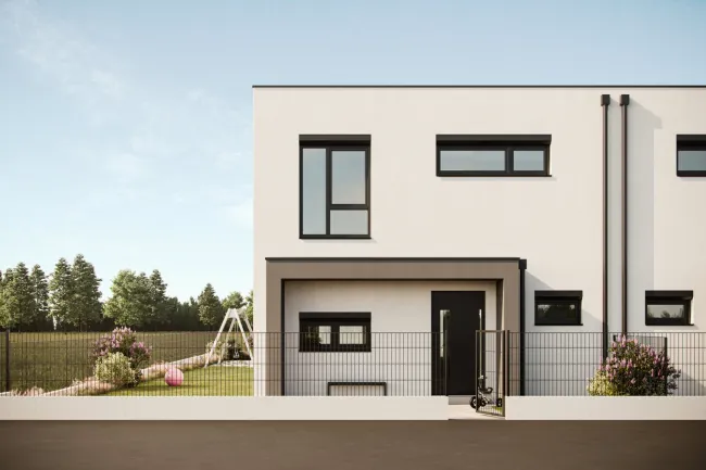 Ankommen & Wohlfühlen - SCHLÜSSELFERTIGES DOPPELHAUS direkt in Oberpullendorf – PROVISIONSFREI! - Titelbild