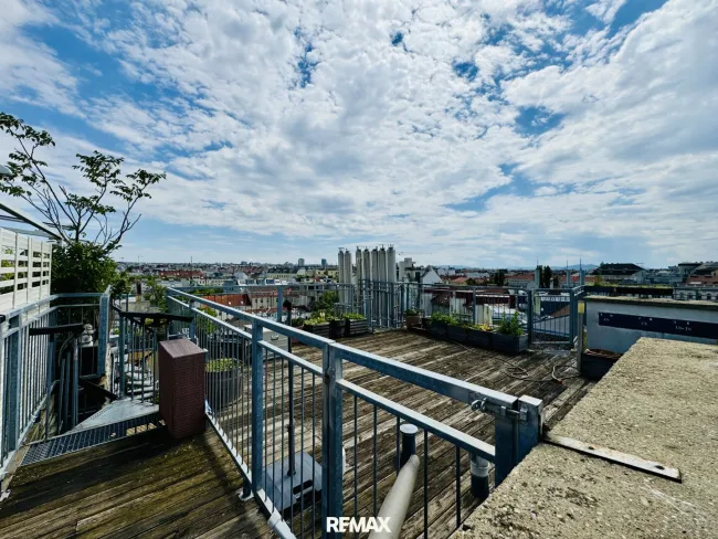 Außergewöhnliche Dachgeschoss-Maisonette mit Dachterrasse und beeindruckendem Wienblick nahe Naschmarkt - Bild
