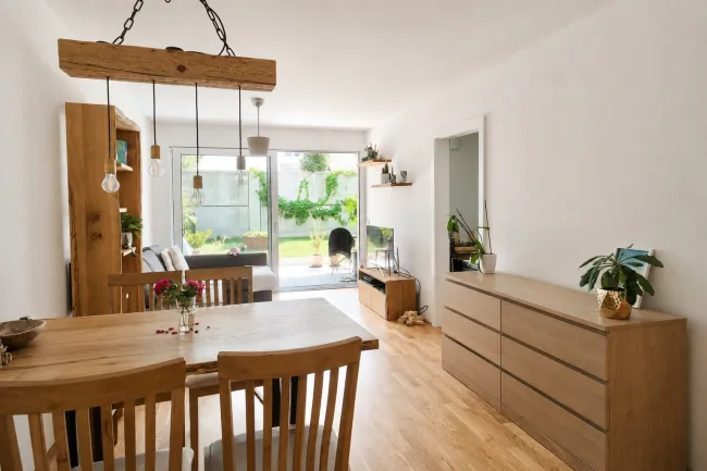 Moderne Gartenwohnung mit Terrasse - TG-Platz & in begehrter Lage von Hallein-Rif - Bild