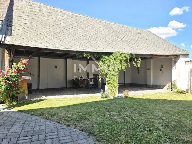 Innenhof mit Schuppen Ansicht 2