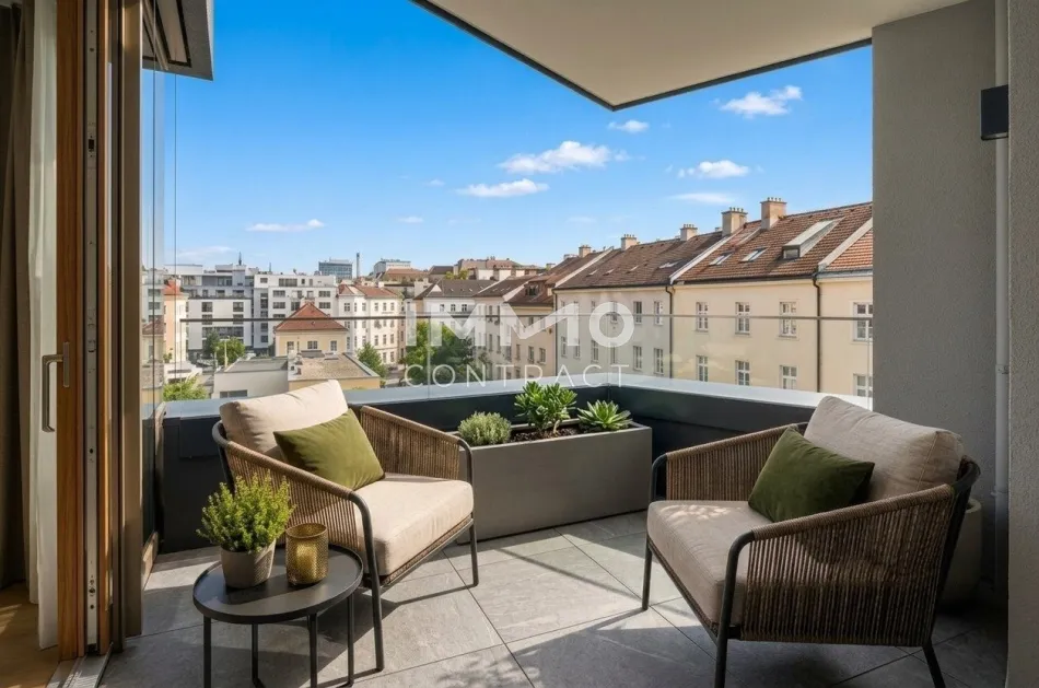Neubau Erstbezug nahe Schönbrunn – Exklusive Wohnung für Anleger & Eigennutzer mit Balkon & Loggia - Bild