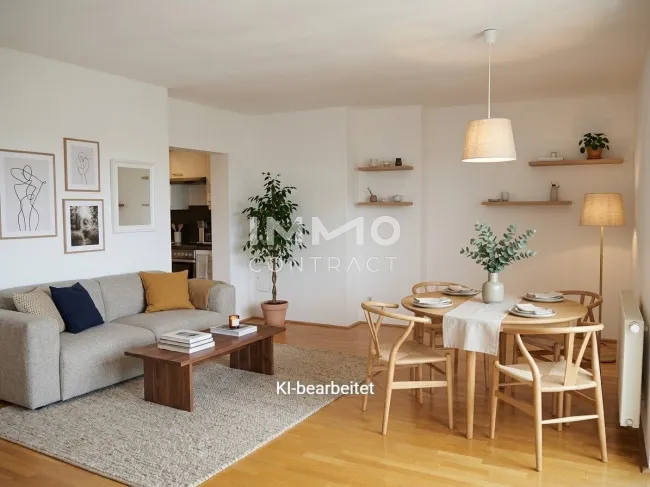 Ideale 2- Zimmer Wohnung mit großem Balkon - Bismarckstraße 16 - Top 11 - Bild