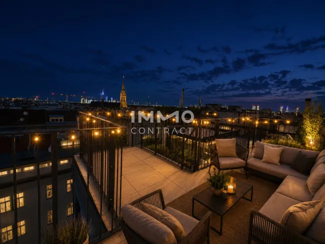 Sky Living im Herzen des 3. Bezirks – exklusive Erstbezugs-Maisonette mit Dachterrasse & Weitblick - Bild