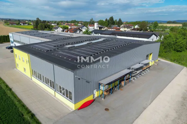Ideale Lagerhalle mit Top-Verkehrsanbindung - Bild