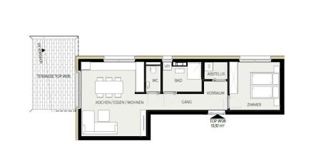 Provisionsfrei: 2-Zimmerwohnung (Top W08) - Jenbach SONNJOCH