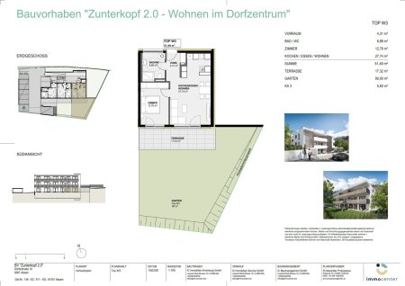 2-Zimmer-Wohnung Top W3, "Zunterkopf 2.0", 6067 Absam