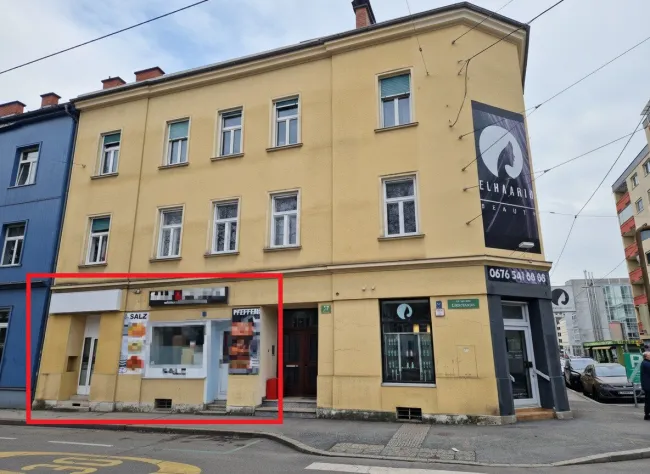 Top-Standort für Imbiss, Café oder andere Gewerbe! Nahe FH JOANNEUM - Hohe Frequenz & Sichtbarkeit! - Bild