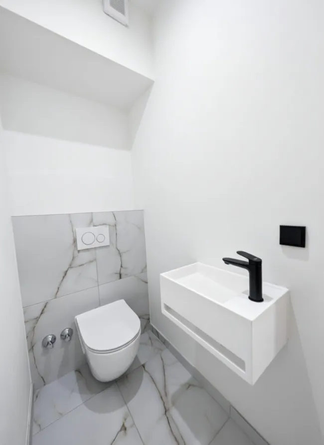 neu saniertes WC