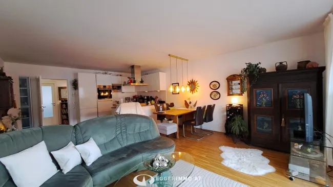 Traumhafte 3-Zimmer-Wohnung in Taxach/Rif, südlich von Salzburg, mit beeindruckendem Untersbergblick - Bild