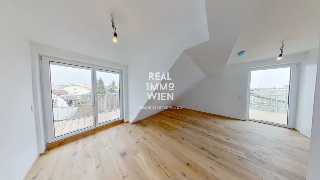 Wunderschöne sonnendurchflutete Wohnung im 23. Bezirk!!! 360° Grad Besichtigung!! - Bild