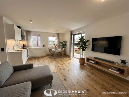 Neubau 2-Zimmerwohnung, großer Balkon, ausgezeichnete Lage in Maishofen, Fertigstellung Ende 2026