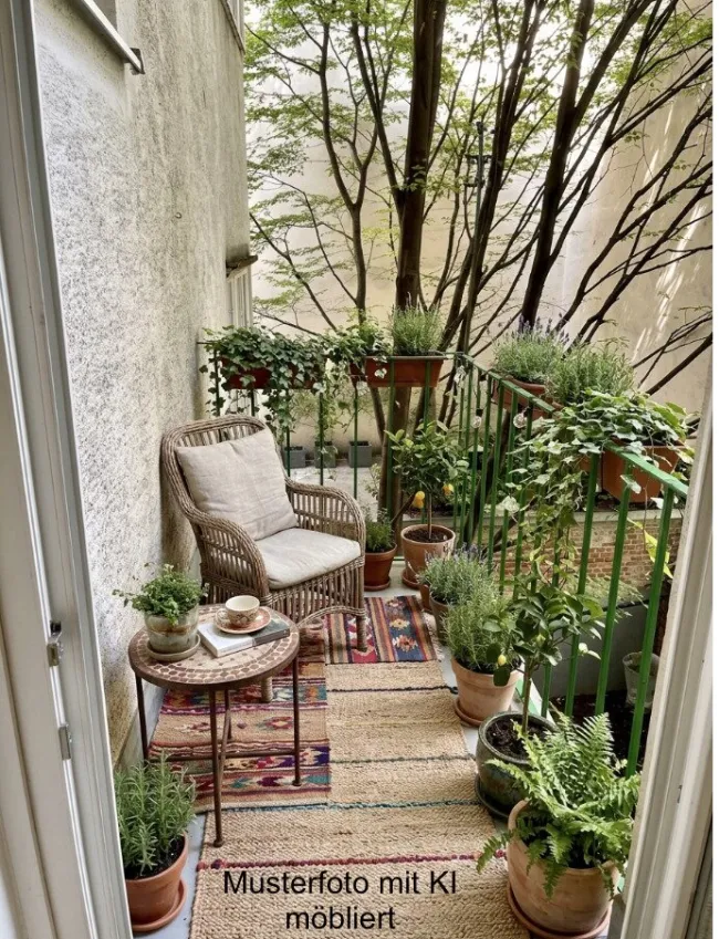 NÄHE U6 ALSER STRASSE - CHARMANTE, SONNIGE ALTBAUWOHNUNG MIT MINIBALKON - 3 ER WG GEEIGNET - Titelbild