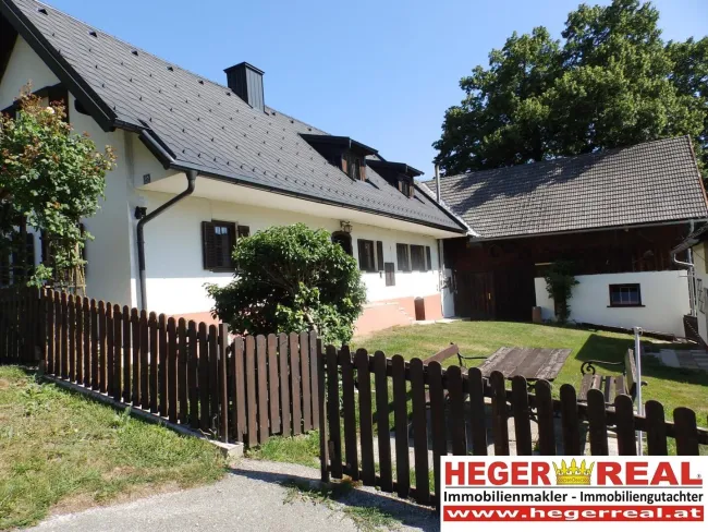 NATUR PUR - 4 ZIMMER MIETHAUS - umgeben von WIESEN - FELDER - WÄLDERN - Titelbild