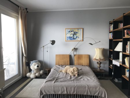 Donauparkblick: Spacious studio apartment on a higher floor for short or long term rent!