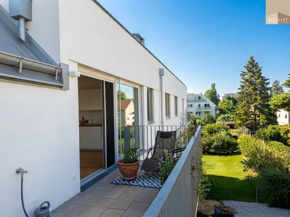 Neubau-Dachterrassen Penthouseflair mit 72 m² privaten Freiflächen, Whirlpool & Fernblick - Bild