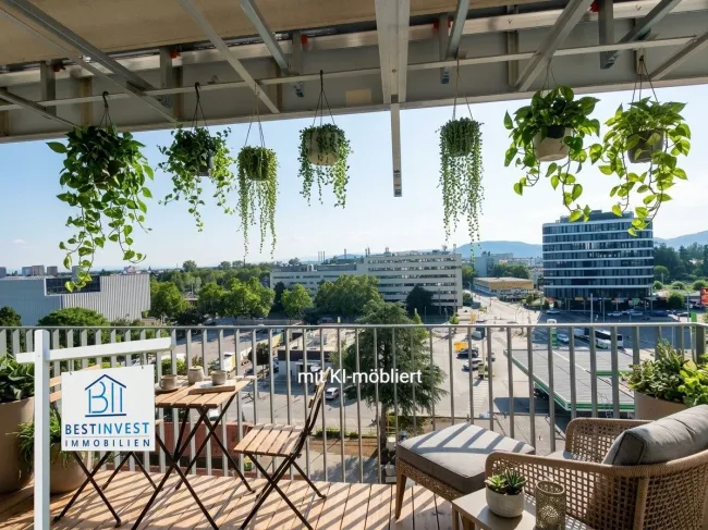 Großzügige 3 Zi. mit FERNBLICK - Titelbild