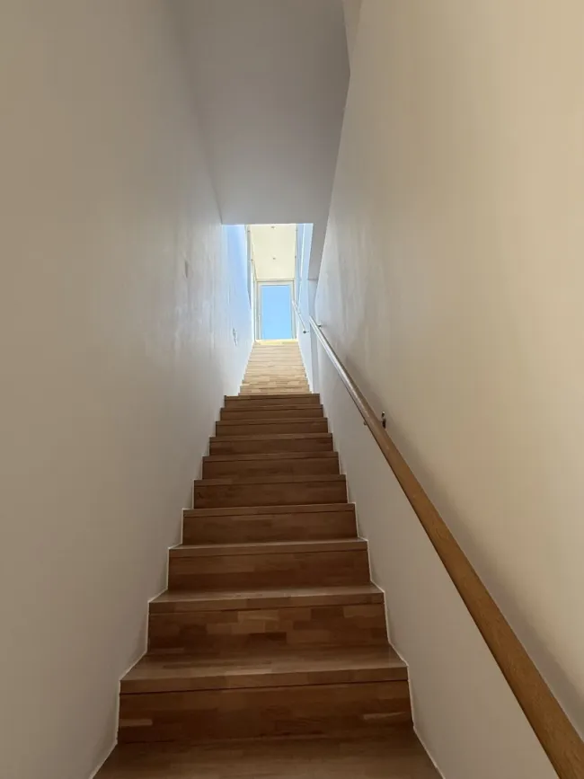 Treppe zur Terrasse