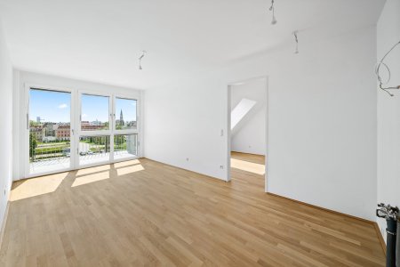 NEUBAU - TOPPREIS - DACHWOHNUNG - TERRASSE - Sehr gut aufgeteilte 61,91 m² Eigentumswohnung (3 Zimmer) + Terrasse - Top 51