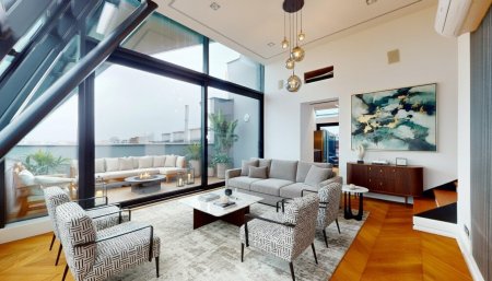 ++ Skyline-Penthouse über den Dächern Wiens ++ 80 m² Dachterrasse, Whirlpool & Panoramasauna direkt beim Karmelitermarkt