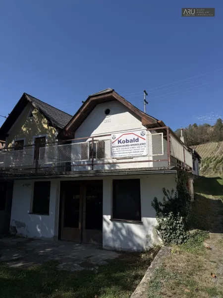 Sanierungsbedürftiger Weinkeller/Wohnhaus mit Weingarten